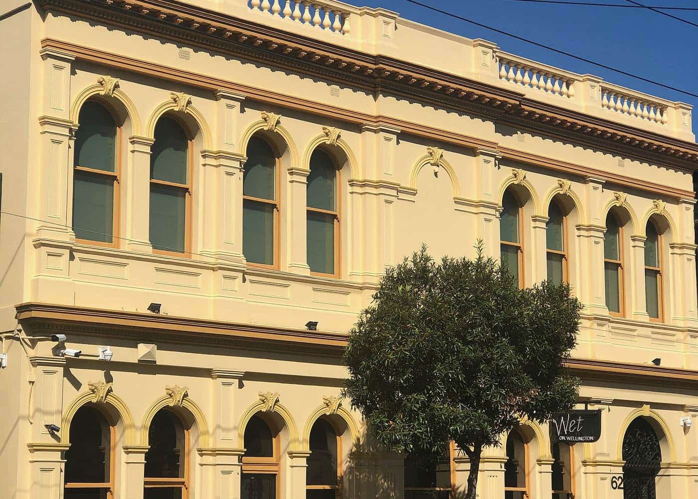 Front of a suburban medical centre